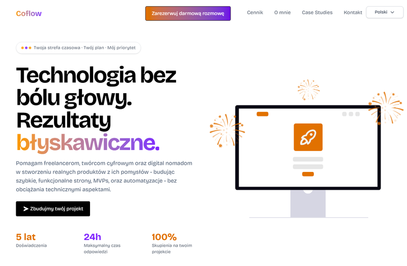 Landing page Coflow